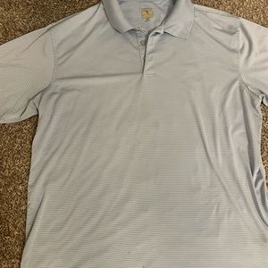 Men’s Striped Golf Polo
